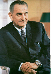 LBJ_wearing_Rolex