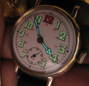 radium dial watch khols