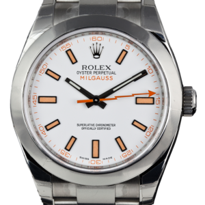 Rolex with lightning on sale bolt second hand