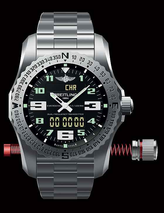 Breitling gps emergency discount watch